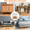 Square Silicone Furniture Pads ScratchResistant Chair Leg Floor Protectors 1