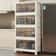 Stackable Plastic Storage Cabinet With Doors And Wheels 6