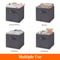 8 Pack Foldable Fabric Cube Storage Bins With Handles 5