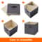 8 Pack Foldable Fabric Cube Storage Bins With Handles 7