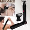 Electric Back Shaver For Men Rechargeable Groomer With Foldable Handle For Easy Use 3