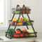 Three Tier Fruit Basket Kitchen Counter Storage Stand 6