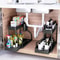 Under Sink Storage Rack With Dual Slide Drawer Organizer 6