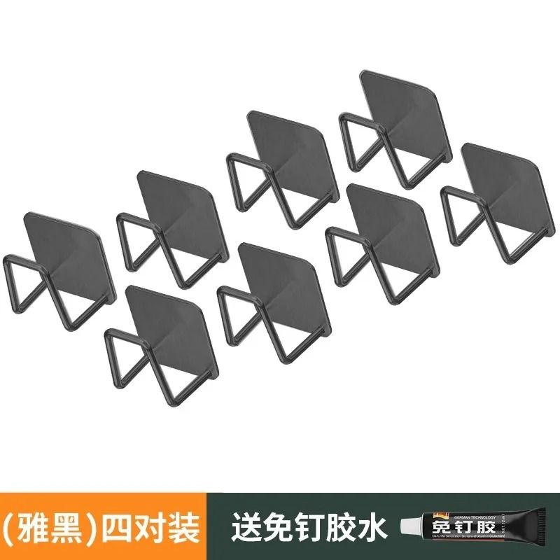 YM Wall Mounted Pot Lid And Cutting Board Storage Rack 5