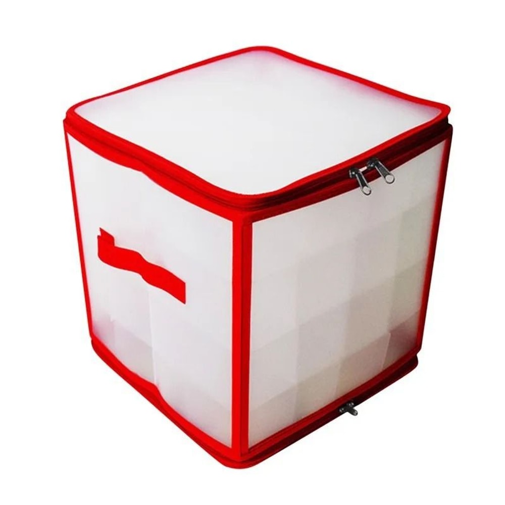 64 Grid Foldable Christmas Ball Storage Organizer Box 2