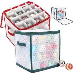 64 grid christmas bauble storage organizer box