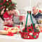 Red Open Top Christmas Gift Basket And Holiday Storage Organizer 5