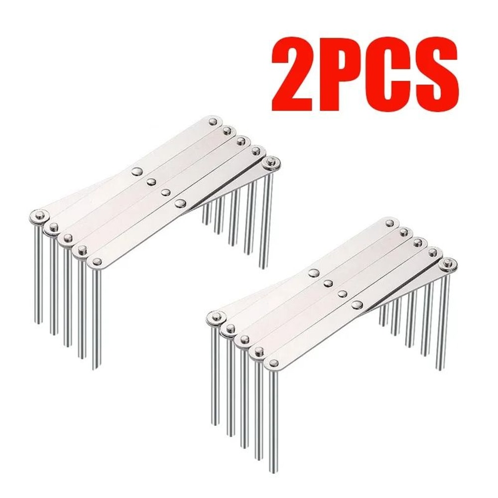 Adjustable Stainless Steel Retractable Pot Lid And Plate Storage Rack 3