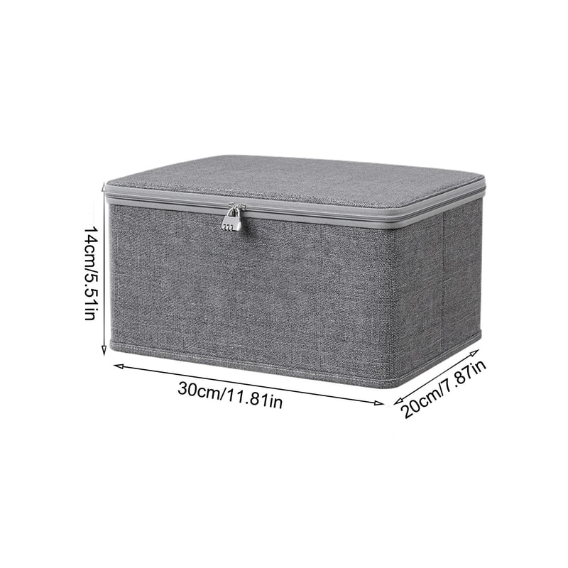 Lockable Odor Proof Stackable Storage Box With Handle 1