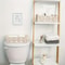 Boho Grid Storage Organizer Basket For Bathroom And Home 4