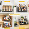 4 Tier Countertop And Wall Mounted Spice Rack Organizer 3