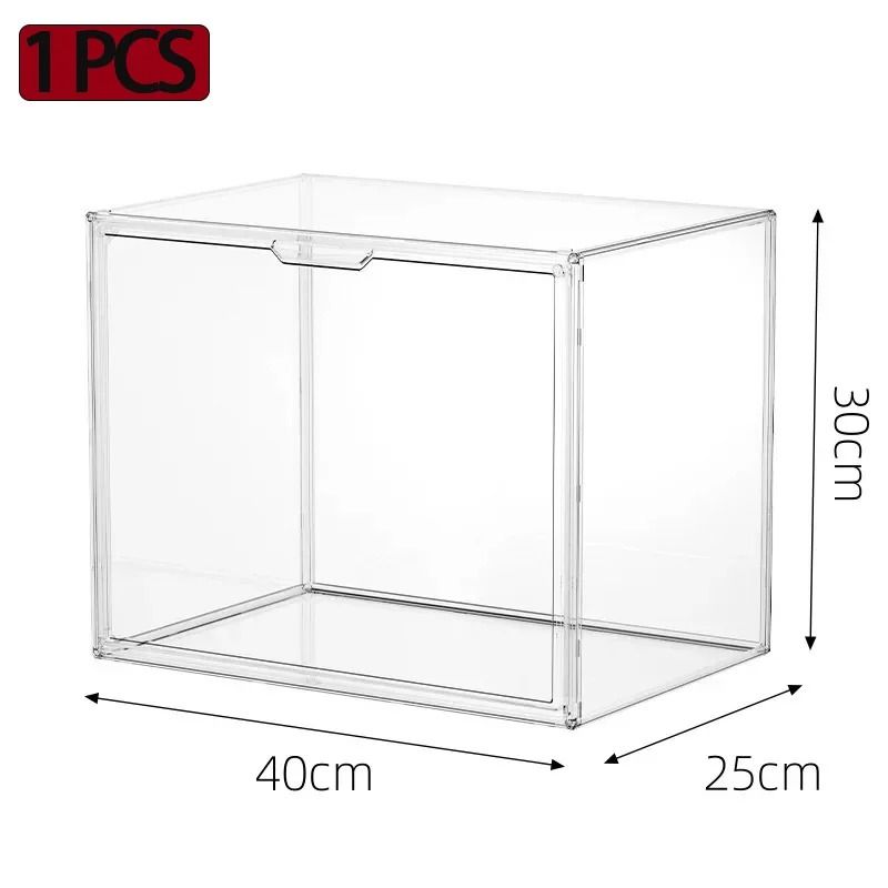 Transparent Dustproof Book And Magazine Storage Display Box 4