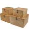 Set Of 4 Seagrass Wicker Storage Baskets With Lids 5
