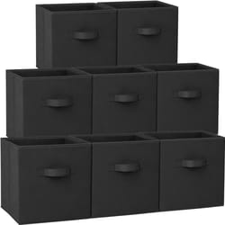 heavy duty collapsible storage cubes for shelves and closets