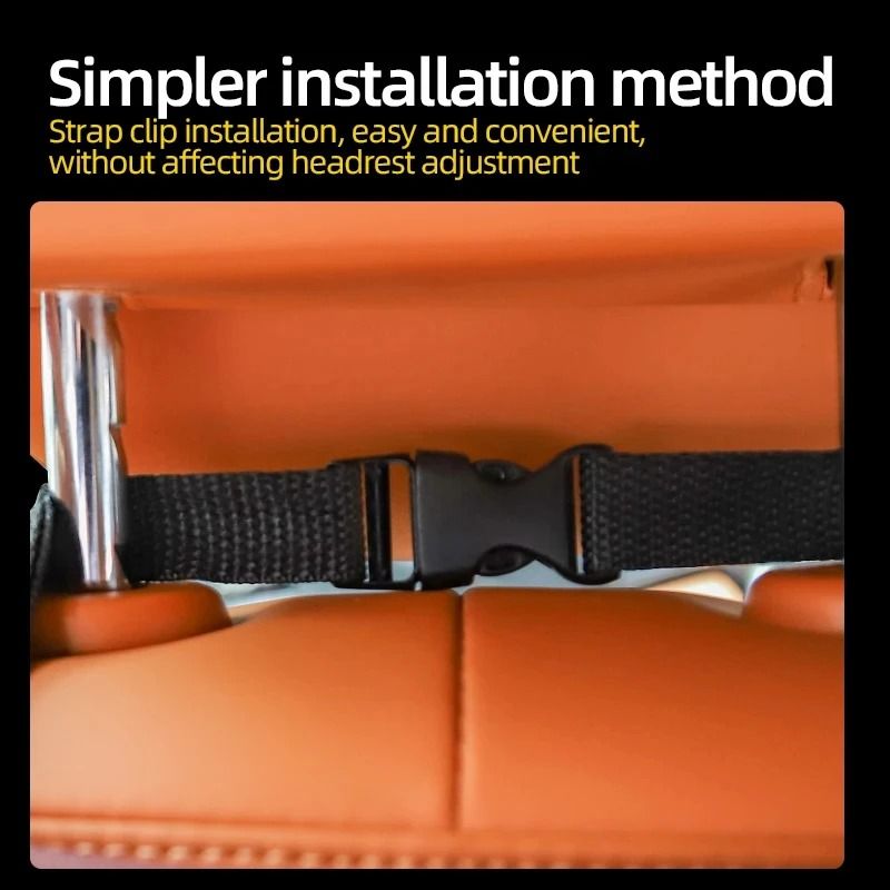 Multifunctional Leather Car Seat Storage And Trash Bag Organizer 1