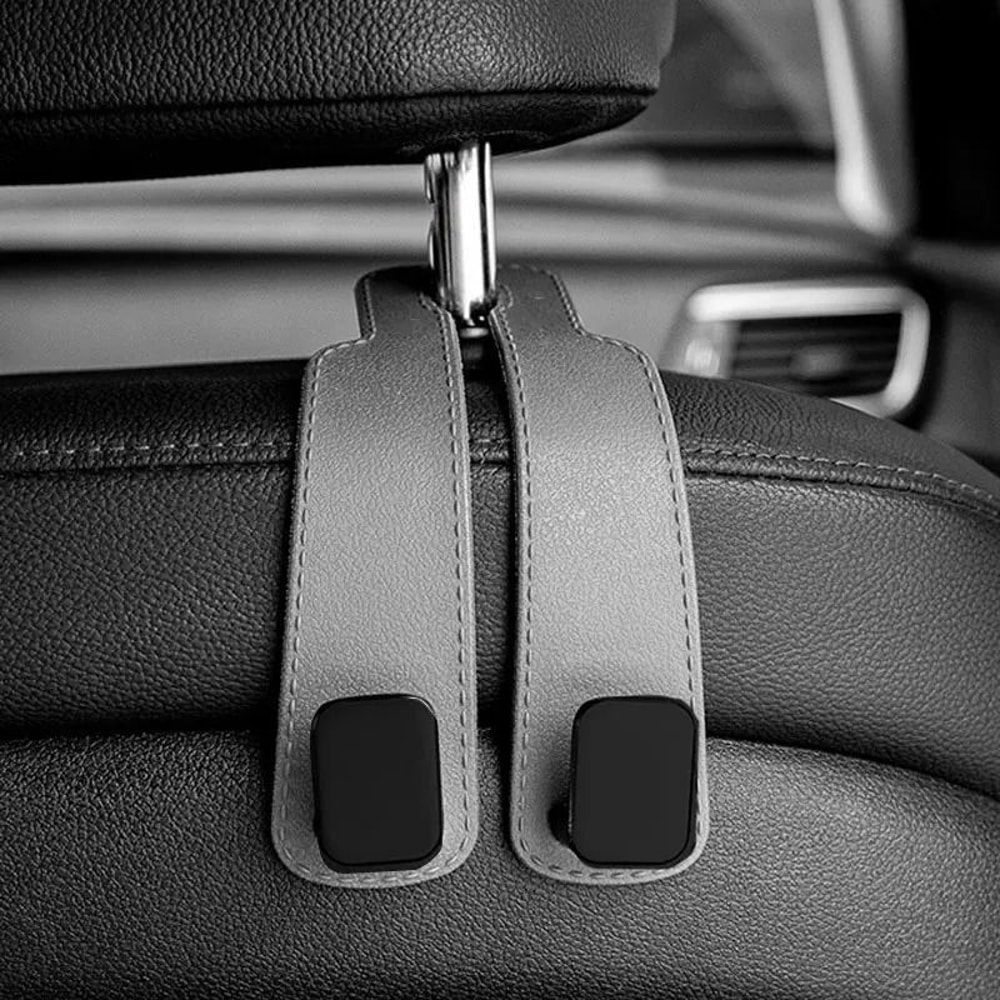 Car Headrest Hooks For Bags And Seat Back Organization 3