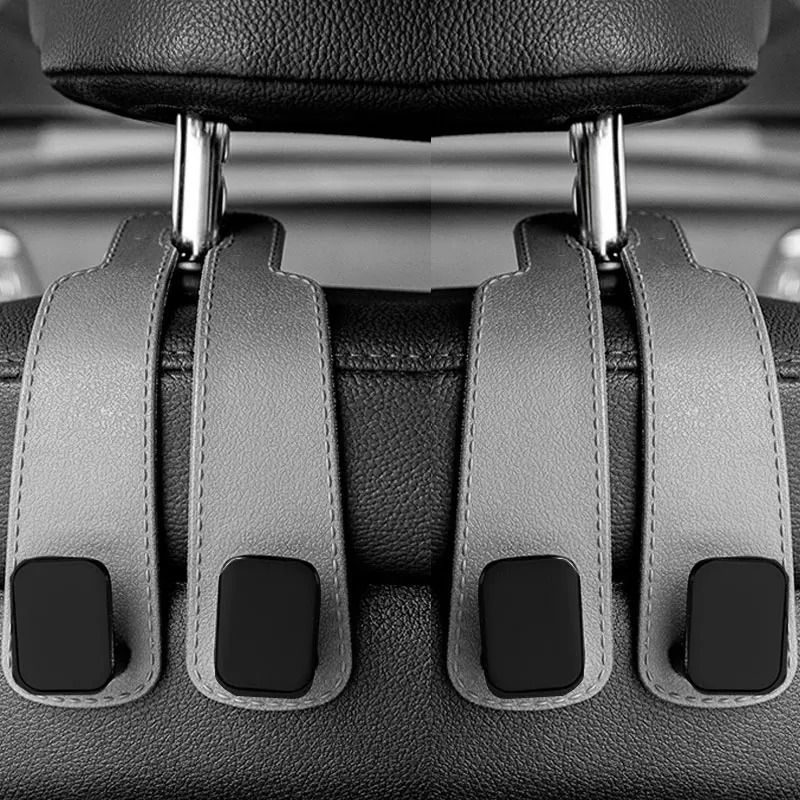 Car Headrest Hooks For Bags And Seat Back Organization 6