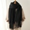 Cashmere Pashmina Winter Scarf For Women With Tassel Wrap 2