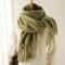 Cashmere Pashmina Winter Scarf For Women With Tassel Wrap 10