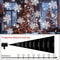 USB LED Snowflake Projection Light With Rotating Winter Effect 2
