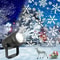 USB LED Snowflake Projection Light With Rotating Winter Effect 6