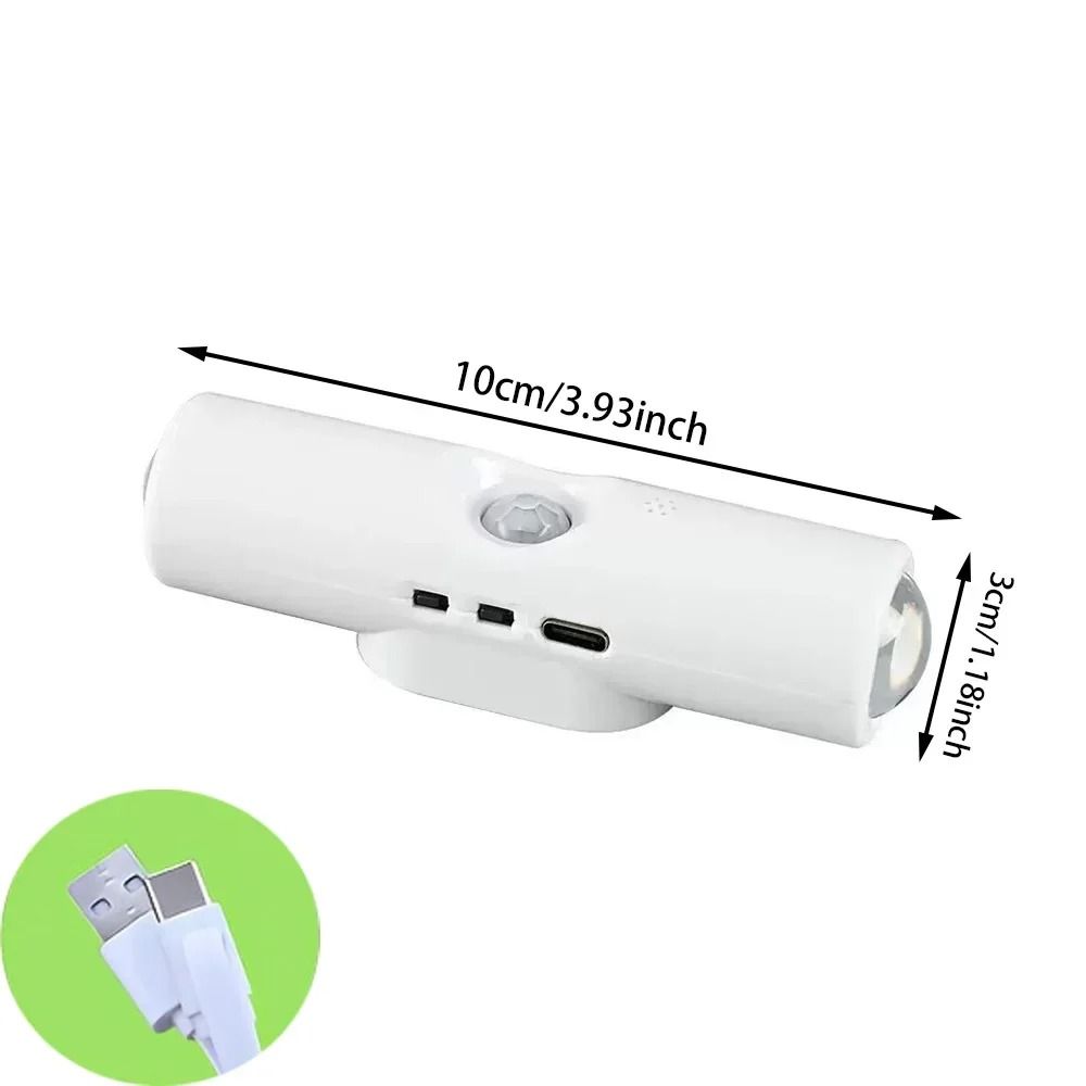 Runto USB Rechargeable Motion Sensor LED Night Light With RGB Colors 7