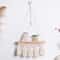 Boho Macrame Wall Hanging Floating Wood Shelf 6