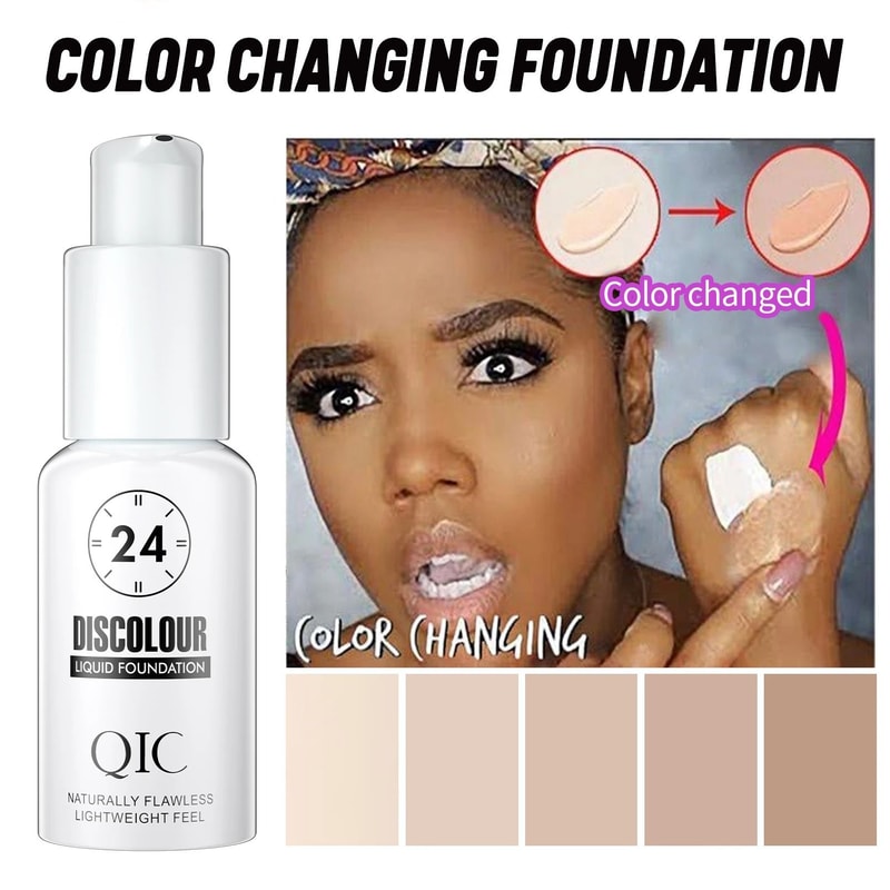 Magic Color Changing Foundation Soft Matte Liquid Base 4