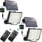 Solar LED Motion Sensor Security Flood Light With Remote 3