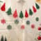 Cute Cartoon Snowflake Christmas Party Background Banner Set 10