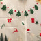 Cute Cartoon Snowflake Christmas Party Background Banner Set 11