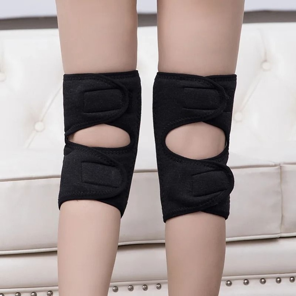 Winter Thick Plush Thermal Knee Pad Leg Warmer 4