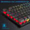 RGB USB Wired 104 Key Mechanical Feel Gaming Keyboard 5