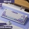 AJAZZ AK820 Mechanical Keyboard 70 Percent Compact RGB Tri Mode Wireless 4