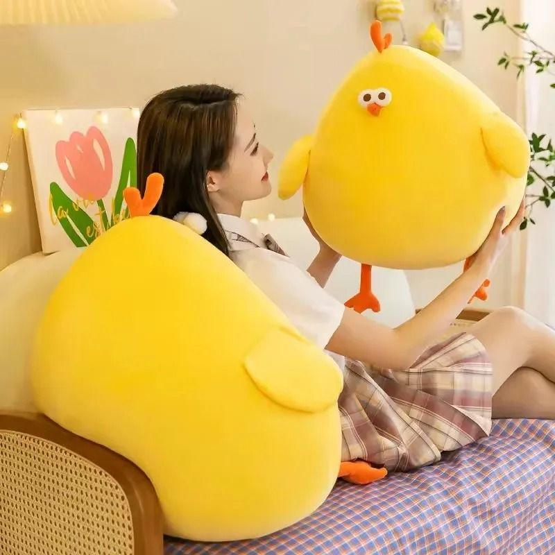 Funny Fat Chicken Plush Toy Pillow And Neck Cushion Gift 6