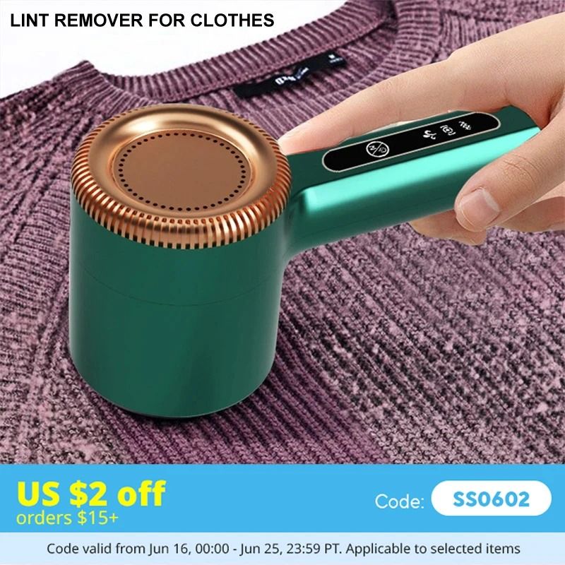 USB Rechargeable Electric Lint Remover Fabric Shaver 6