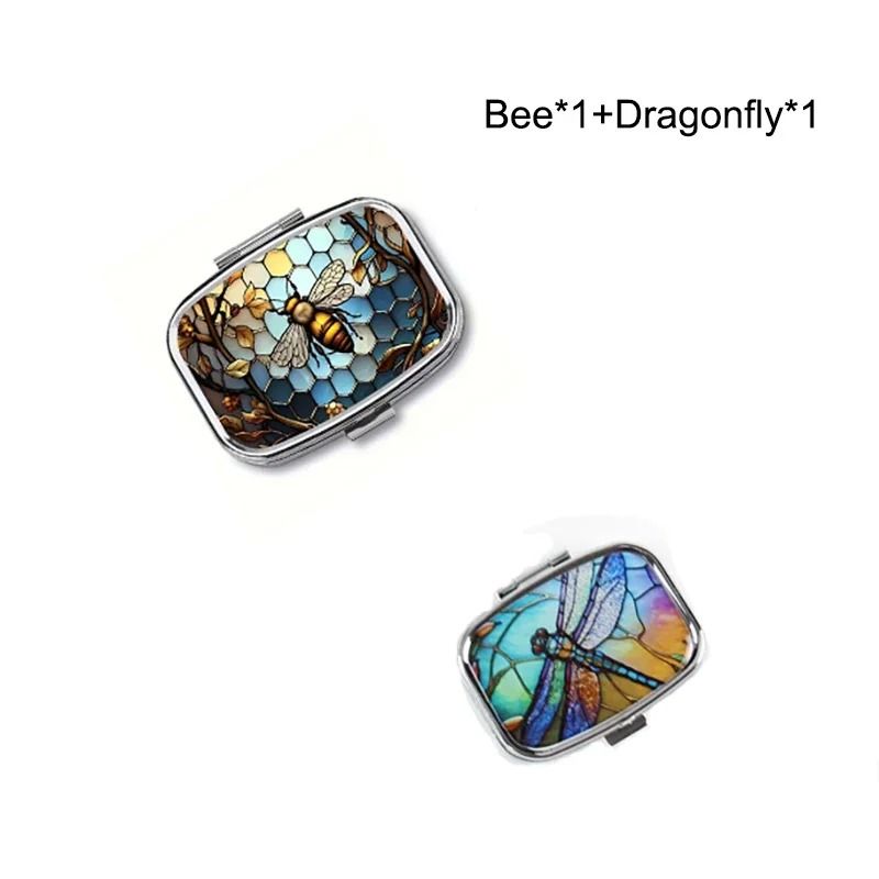 Compact Metal Travel Pill Organizer And Jewelry Storage Case 5