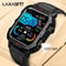 LAXASFIT Mens Smart Watch With LED Flashlight And Health Monitoring 9