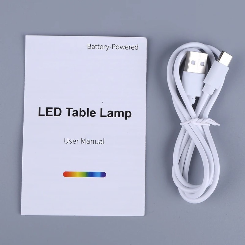 Wireless Bottle Lamp Rechargeable Touch LED Table Light 8