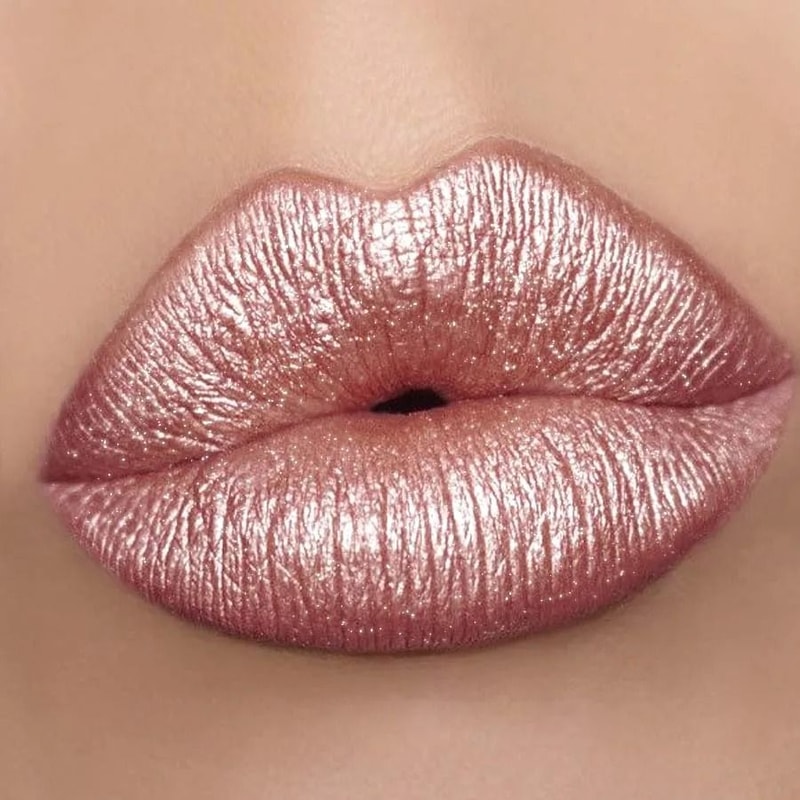 Metallic Glitter Lipstick Waterproof Long Lasting Shimmer Lip Glaze 3