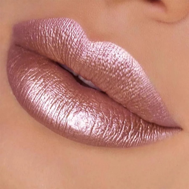 Metallic Glitter Lipstick Waterproof Long Lasting Shimmer Lip Glaze 6