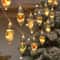 Christmas Snowball LED String Lights Battery Powered Holiday Decor 0