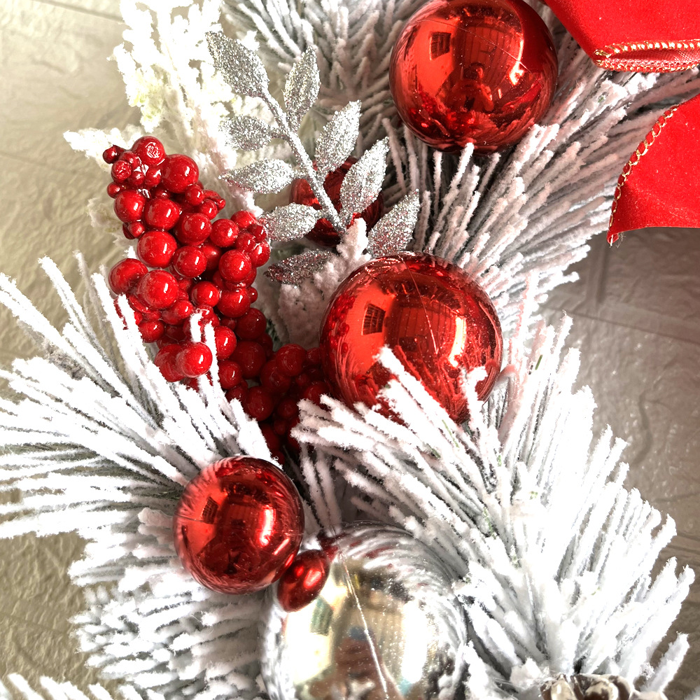 Christmas Wreath for Front Door & Office | Holiday Decor for Seasonal Cheer