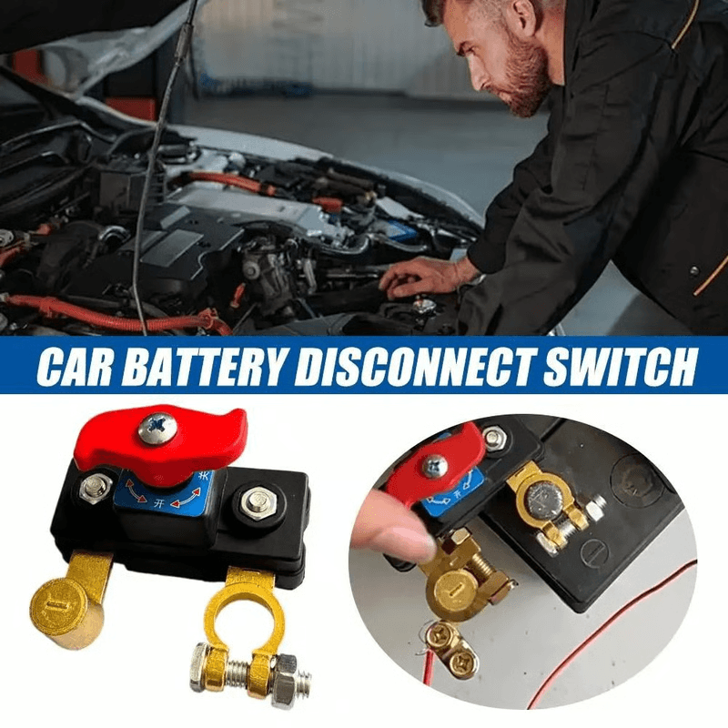 Car Battery Cut Off Switch For Drain Prevention Safe Storage And Power Control 6