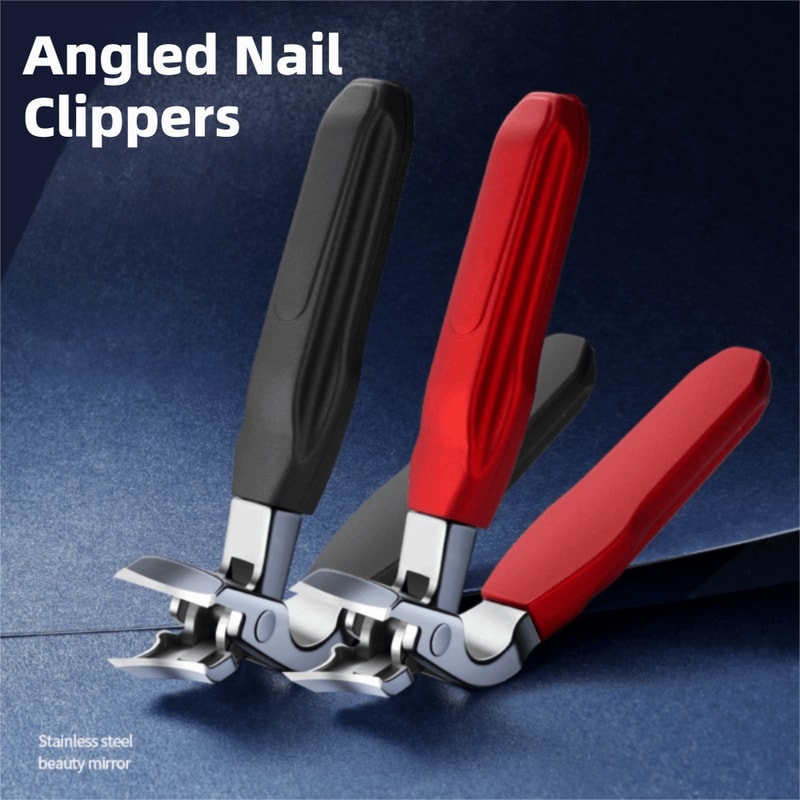 Anti-Splash Nail Clippers for Clean & Precise Toenail Trimming | Thick & Ingrown Nails