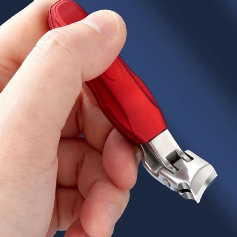 Anti-Splash Nail Clippers for Clean & Precise Toenail Trimming | Thick & Ingrown Nails