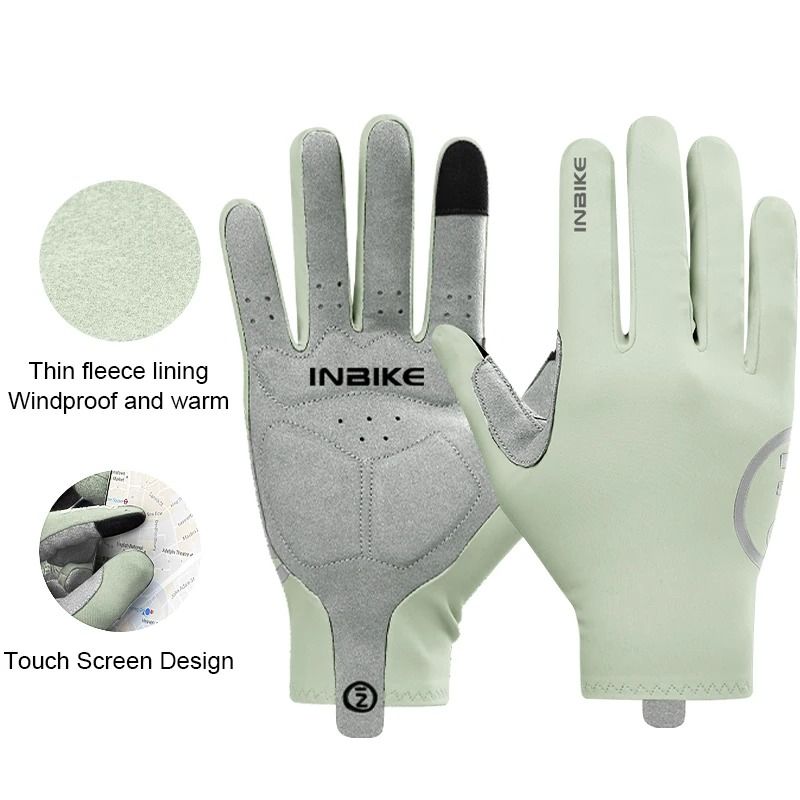 INBIKE Thermal Cycling Gloves Touch Screen Winter Bike Gloves 5