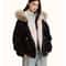 ZAROY Y2K Gothic Fur Hooded Parka Thicken Winter Streetwear Jacket 2