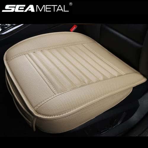Universal Leather Car Seat Covers Full Set Cushion Protector