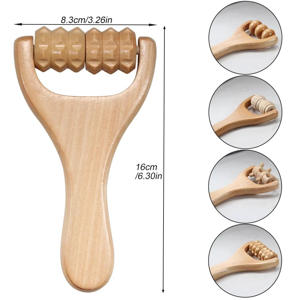 Wooden Maderotherapy Massage Roller Full Body Sculpting Tool 9